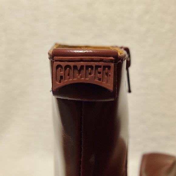 CAMPER KAROLE LEATHER ZIP BOOTIE - Picture 6 of 9